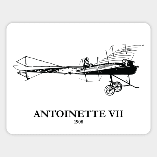 Antoinette VII 1908 Monoplane Sticker